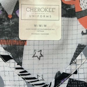 Cherokee medical scrub top